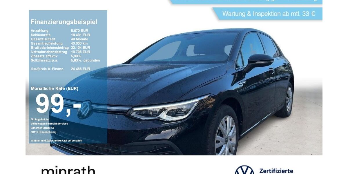 VW Golf 18.318 km 23.655 &euro; Moers 47441