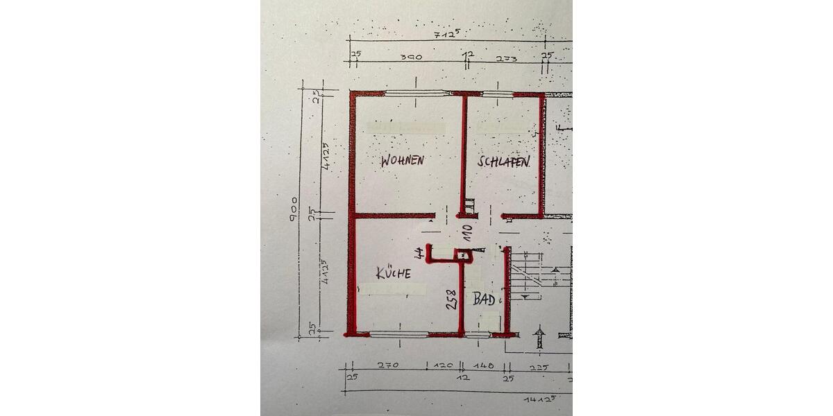 Etagenwohnung Essen Stadtbezirk VI - 2 Zimmer, 48 m&sup2;, 480&euro; | Angebot:26049797