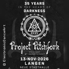 Project Pitchfork - 35 Jahre Jubiläumstour 11.12.2026 MAU CLUB