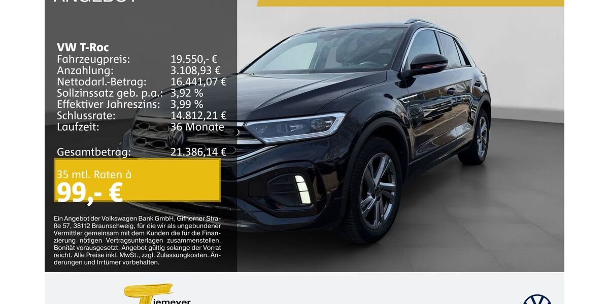 VW T-Roc 46.111 km 19.550 &euro; Duisburg 47059