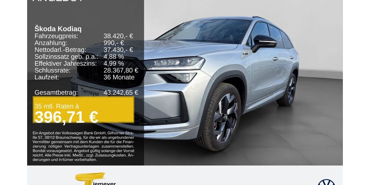 Skoda Kodiaq 8.900 km 38.420 &euro; Duisburg 47059
