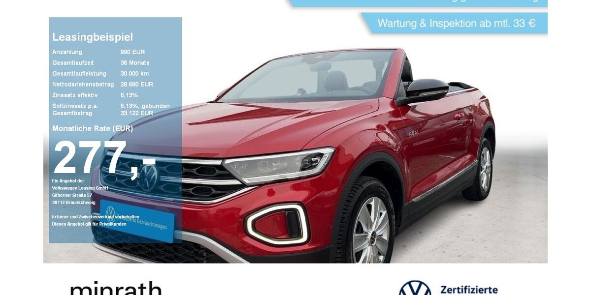 VW T-Roc 25.483 km 28.130 &euro; Moers 47441