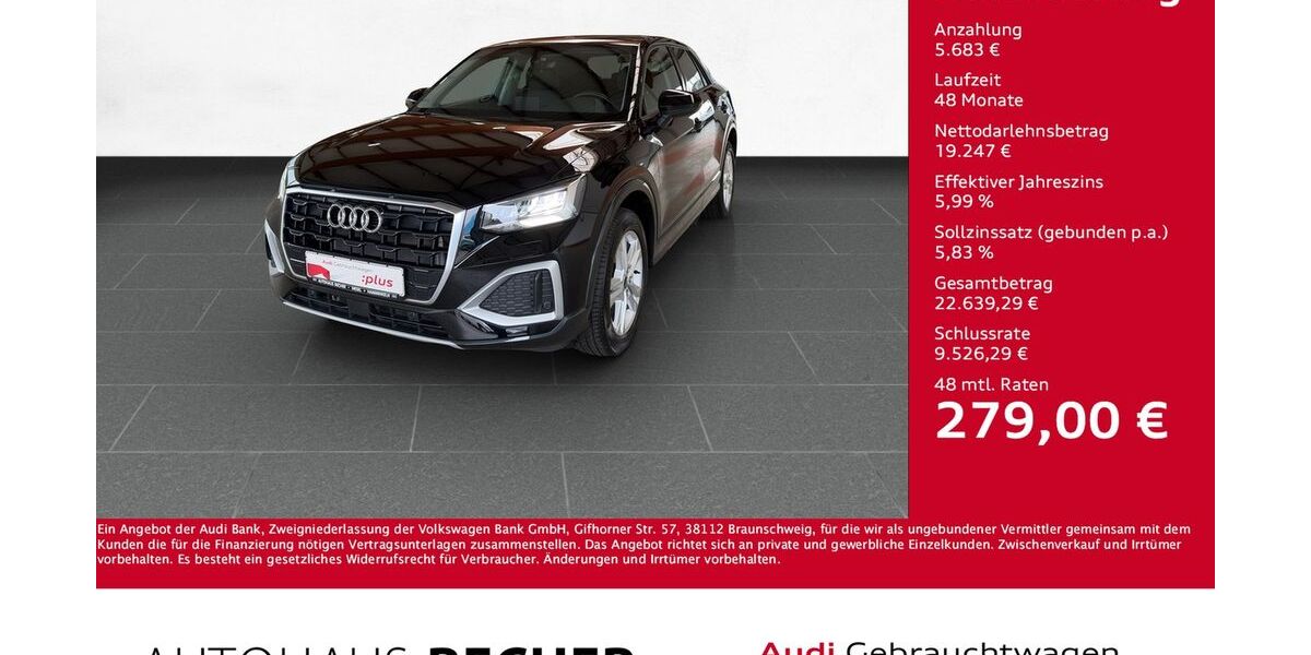 Audi Q2 29.012 km 24.930 &euro; Wesel 46485