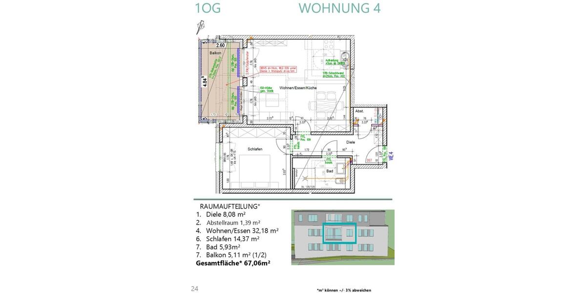 Erdgeschoßwohnung Duisburg Baerl - 3 Zimmer, 95 m&sup2;, 1.425&euro; | Angebot:24659868