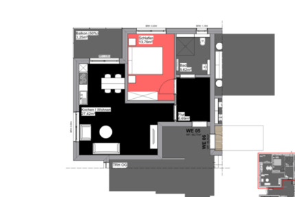 Wohnung Waltrop - 2 Zimmer, 57 m&sup2;, 824&euro; | Angebot:24428778