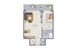 Etagenwohnung Herten Westerholt - 2 Zimmer, 83 m&sup2;, 995&euro; | Angebot:26786995