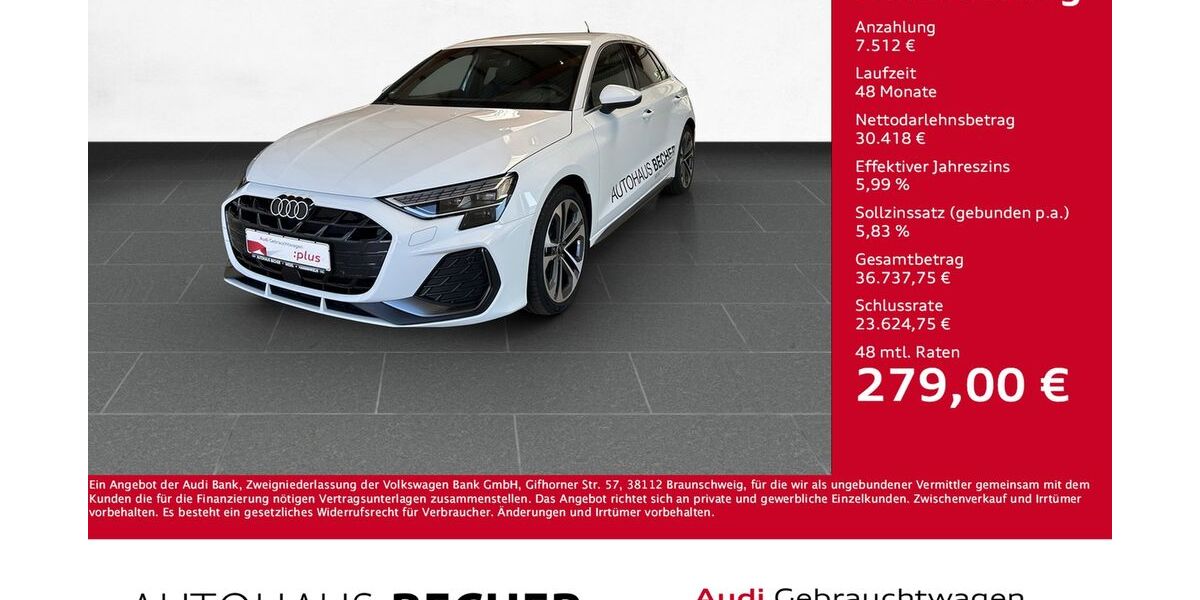 Audi A3 11.095 km 35.960 &euro; Wesel 46485