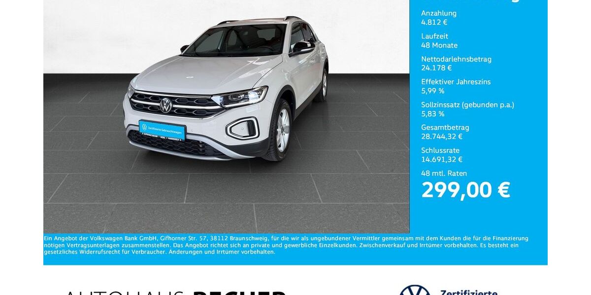 VW T-Roc 30.500 km 28.990 &euro; Wesel 46485