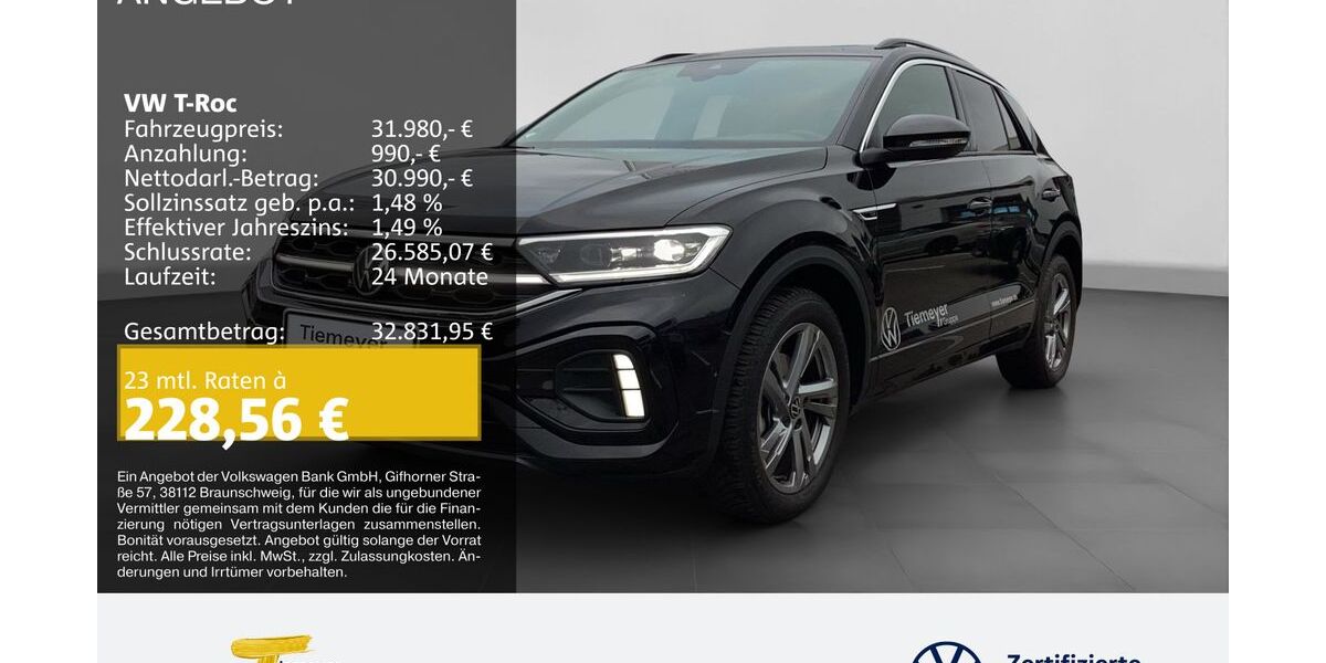 VW T-Roc 19.999 km 30.980 &euro; Castrop-Rauxel 44575