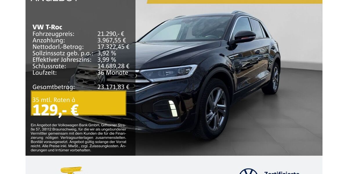 VW T-Roc 46.111 km 21.290 &euro; Duisburg 47059