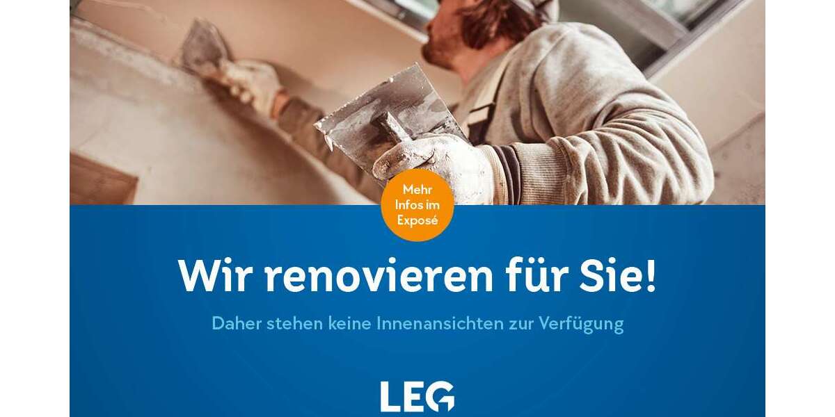 Etagenwohnung Gelsenkirchen Scholven - 2 Zimmer, 49 m&sup2;, 369&euro; | Angebot:27339406