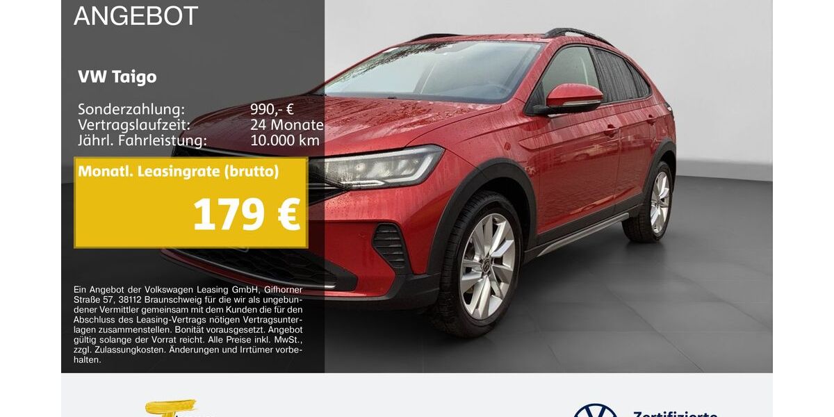 VW Taigo 13.266 km 23.870 &euro; Castrop-Rauxel 44575