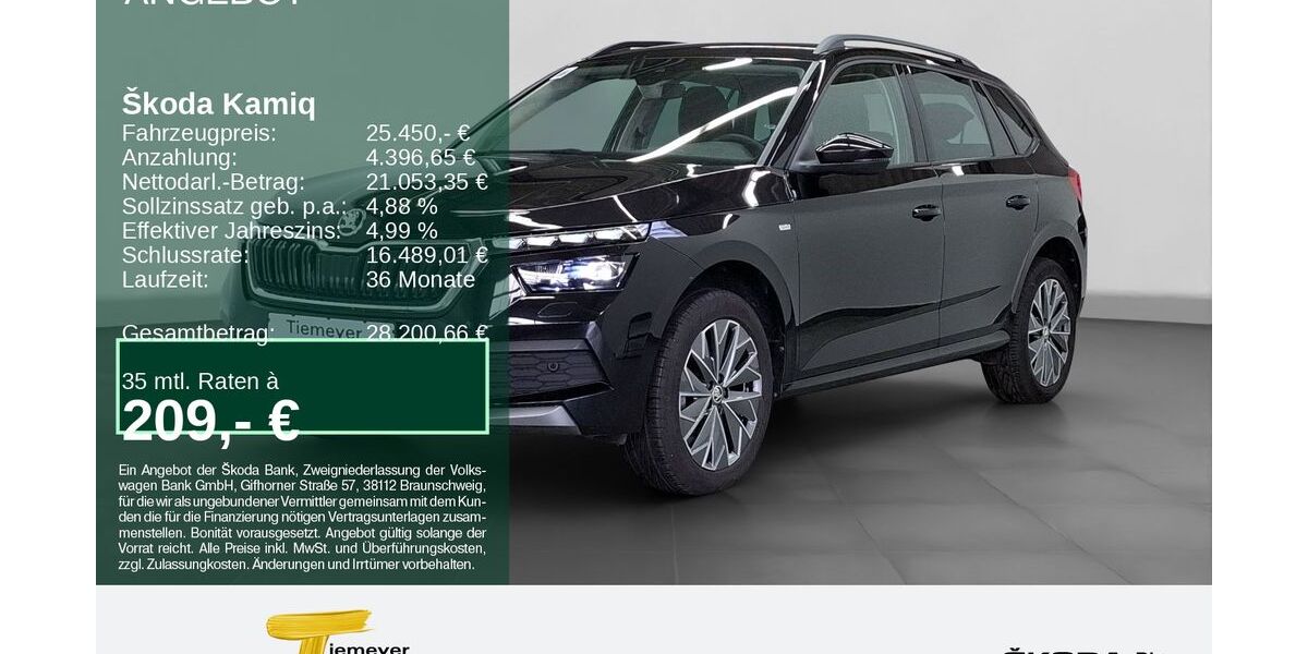 Skoda Kamiq 26.688 km 25.450 &euro; Bochum 44809