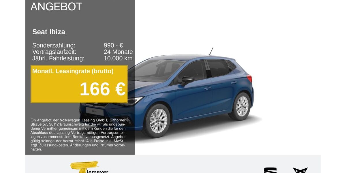Seat Ibiza 14.728 km 22.340 &euro; Recklinghausen 45663