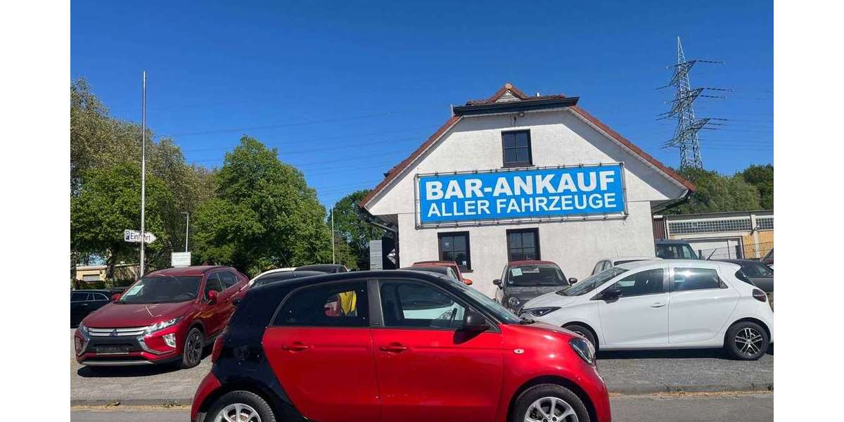 Smart forFour 49.211 km 12.390 &euro; Dinslaken 46539