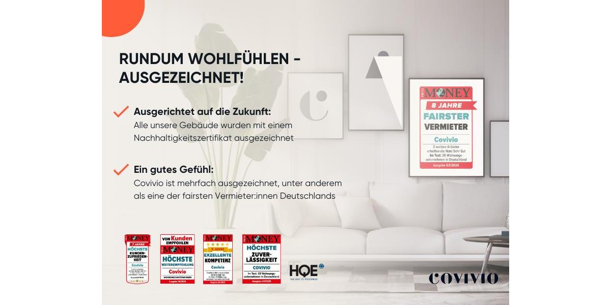 Etagenwohnung Essen Stadtbezirk IV - 2 Zimmer, 48 m&sup2;, 473&euro; | Angebot:26635113