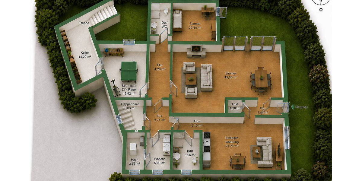 Einfamilienhaus Bochum Linden - 6 Zimmer, 249 m&sup2;, 624.000&euro; | Angebot:26702651