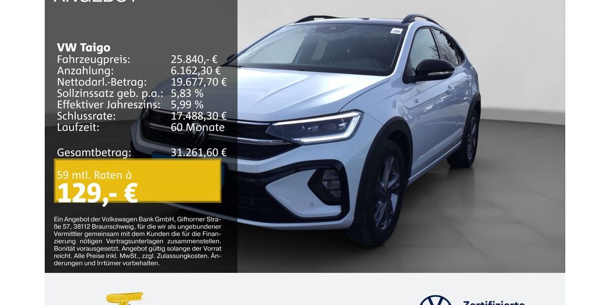 VW Taigo 11.972 km 25.840 &euro; Gelsenkirchen 45894