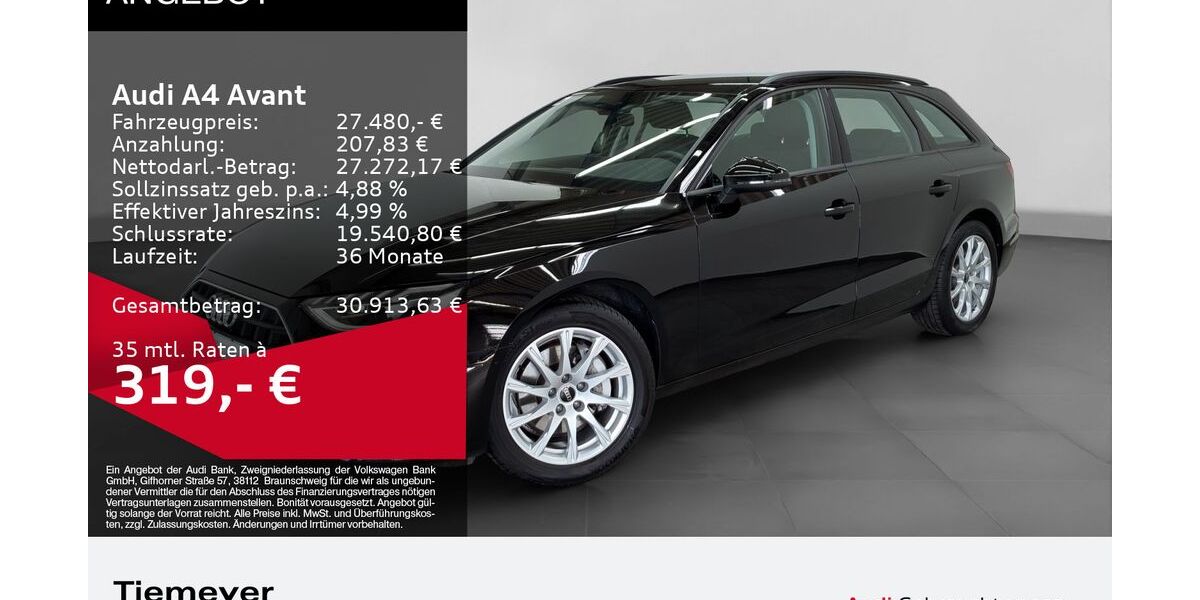 Audi A4 40.943 km 27.480 &euro; Bochum 44809