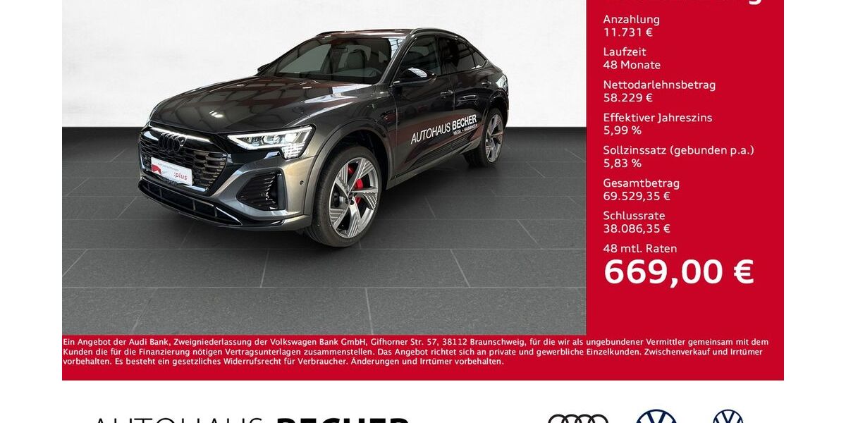 Audi Q8 e-tron 12.500 km 69.960 &euro; Wesel 46485