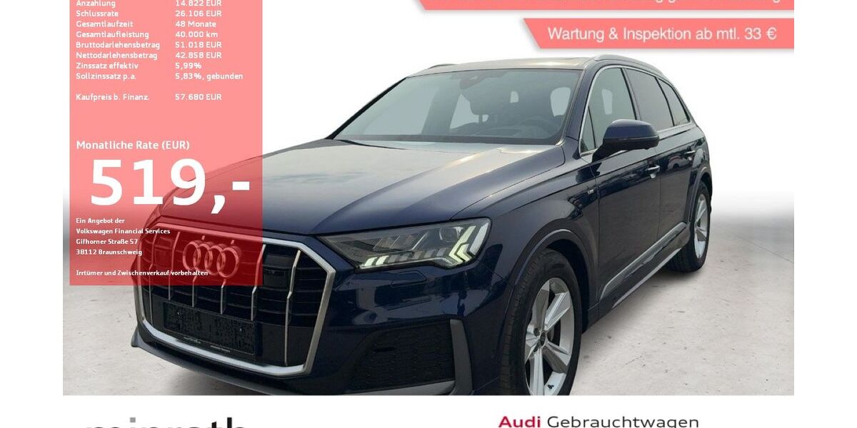 Audi Q7 46.996 km 57.430 &euro; Moers-Hülsdonk 47441
