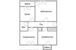Etagenwohnung Marl Alt-Marl - 3 Zimmer, 75 m&sup2;, 609&euro; | Angebot:26656392