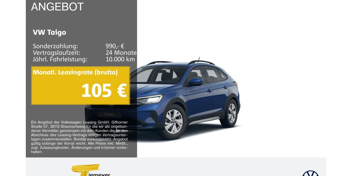 VW Taigo 14.989 km 19.330 &euro; Herne 44653
