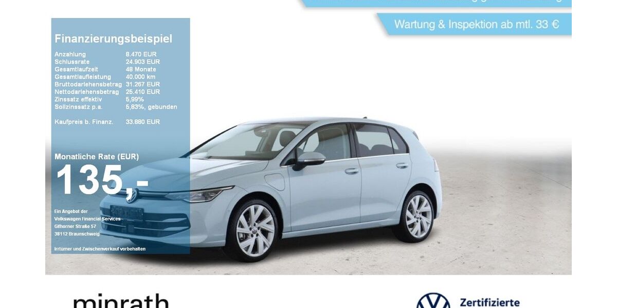 VW Golf 7.976 km 33.380 &euro; Moers 47441