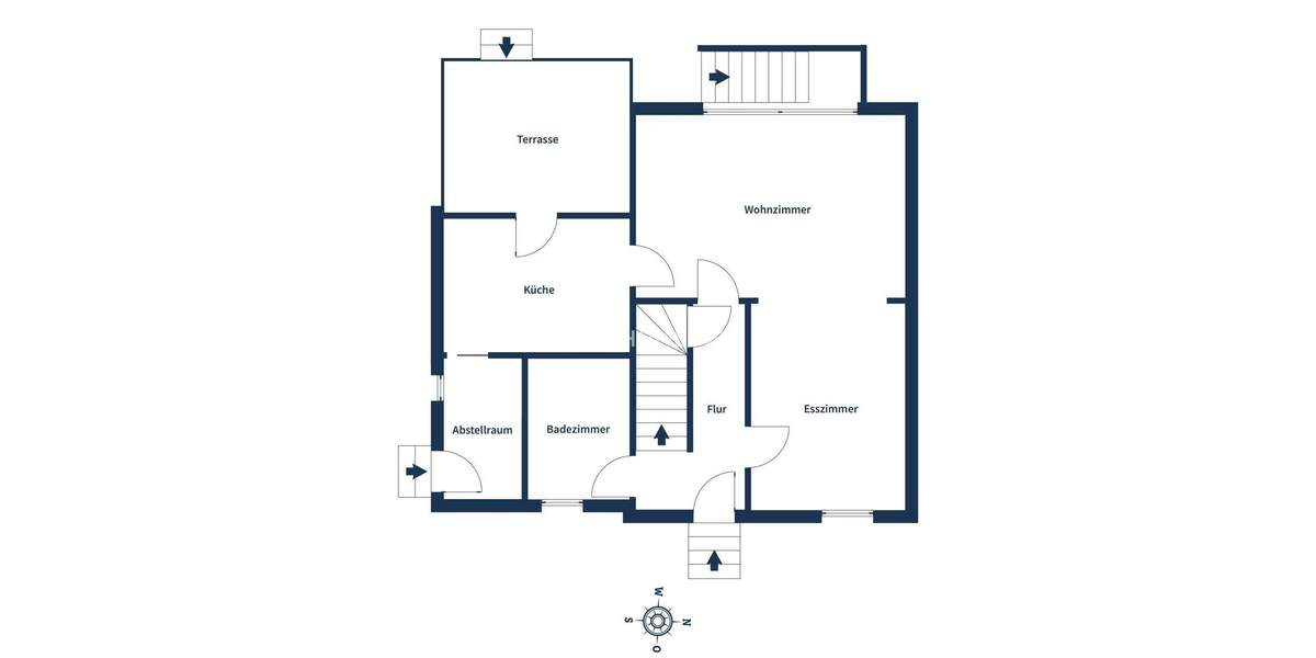 Reihenmittelhaus Bottrop Eigen - 4 Zimmer, 89 m&sup2;, 349.000&euro; | Angebot:25685434