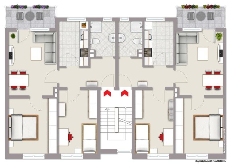 Mehrfamilienhaus, Wohnhaus Wesel - 18 Zimmer, 360 m&sup2;, 780.000&euro; | Angebot:9083012