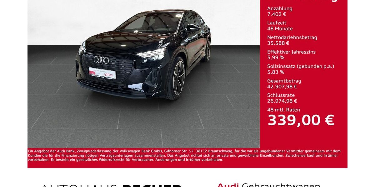 Audi Q4 e-tron 25.055 km 42.990 &euro; Wesel 46485