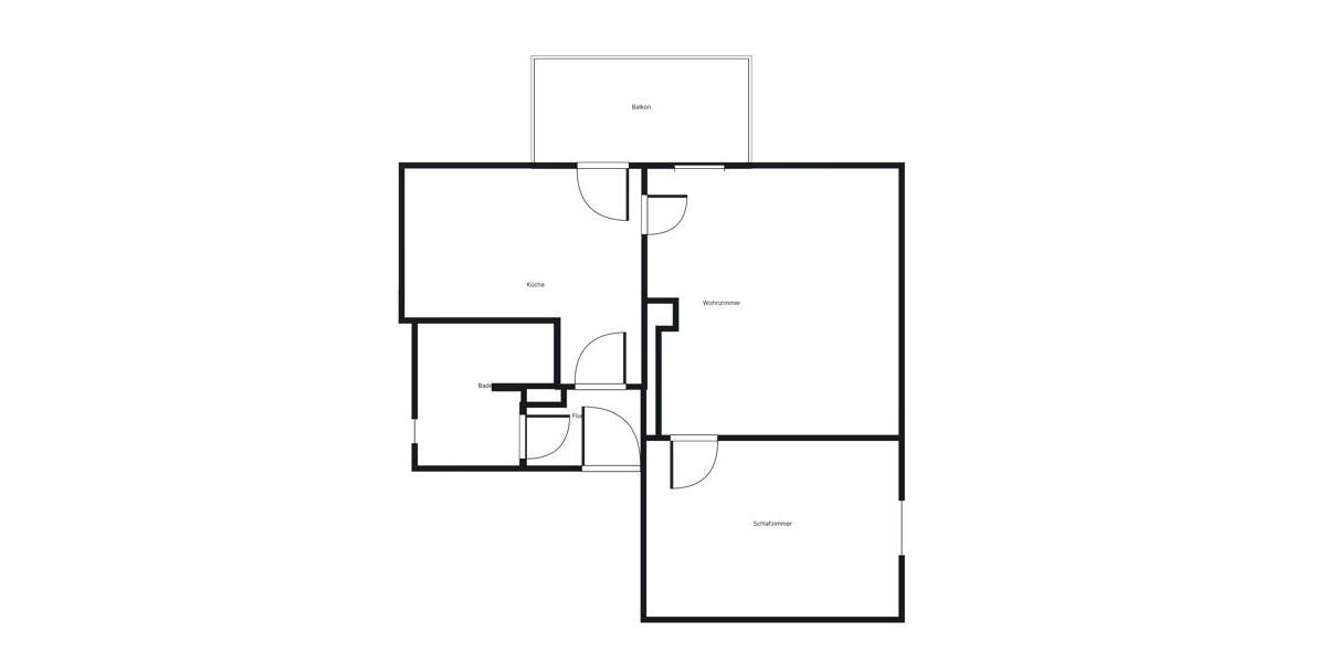 Dachgeschoßwohnung Hattingen - 2 Zimmer, 47 m&sup2;, 609&euro; | Angebot:23242773