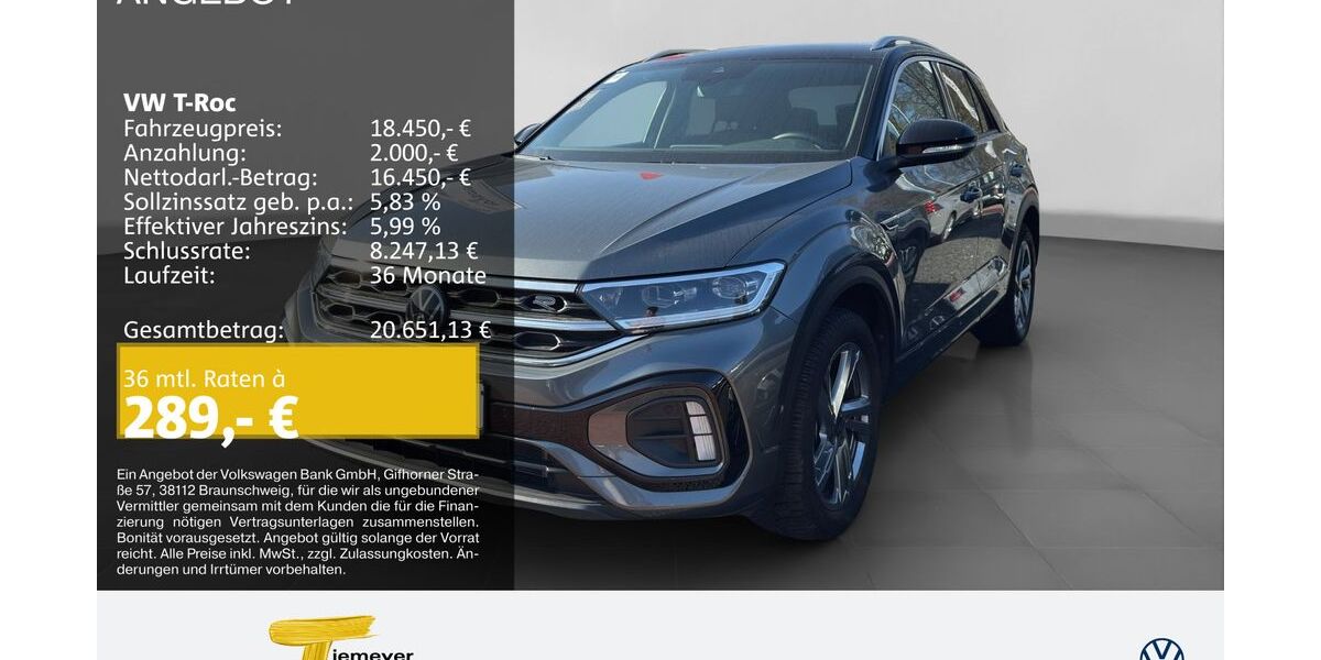 VW T-Roc 47.452 km 17.890 &euro; Recklinghausen 45663
