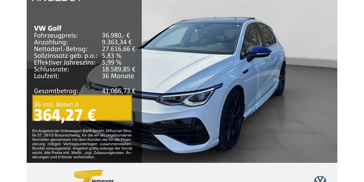 VW Golf 53.547 km 36.980 &euro; Recklinghausen 45663