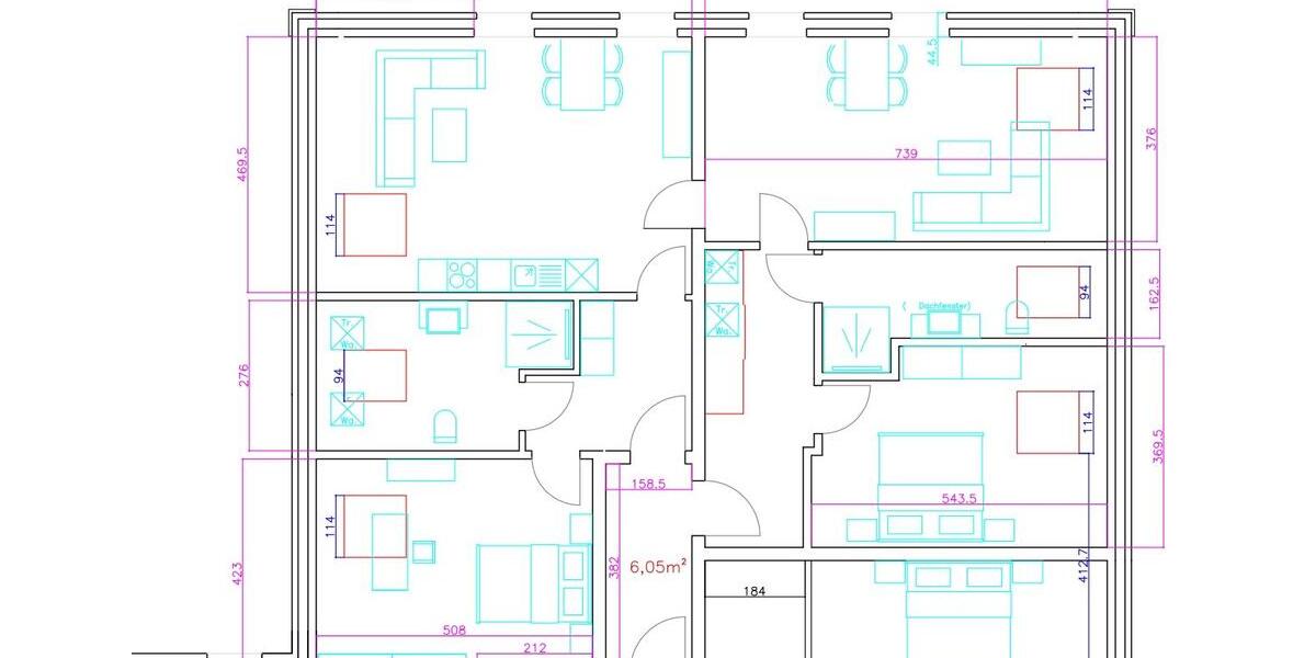Dachgeschoßwohnung Reken - 4 Zimmer, 128 m&sup2;, 1.543&euro; | Angebot:26385466