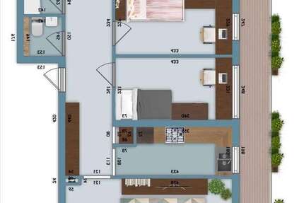 Wohnung Duisburg Rheinhausen - 4.5 Zimmer, 85 m&sup2;, 158.000&euro; | Angebot:27310332