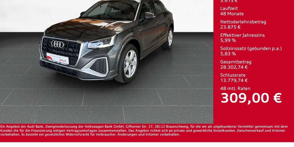 Audi Q2 10.031 km 29.490 &euro; Wesel 46485