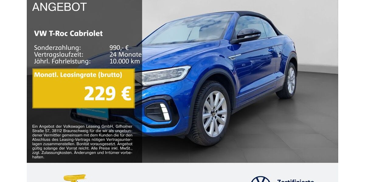 VW T-Roc 6.394 km 31.890 &euro; Dorsten 46282