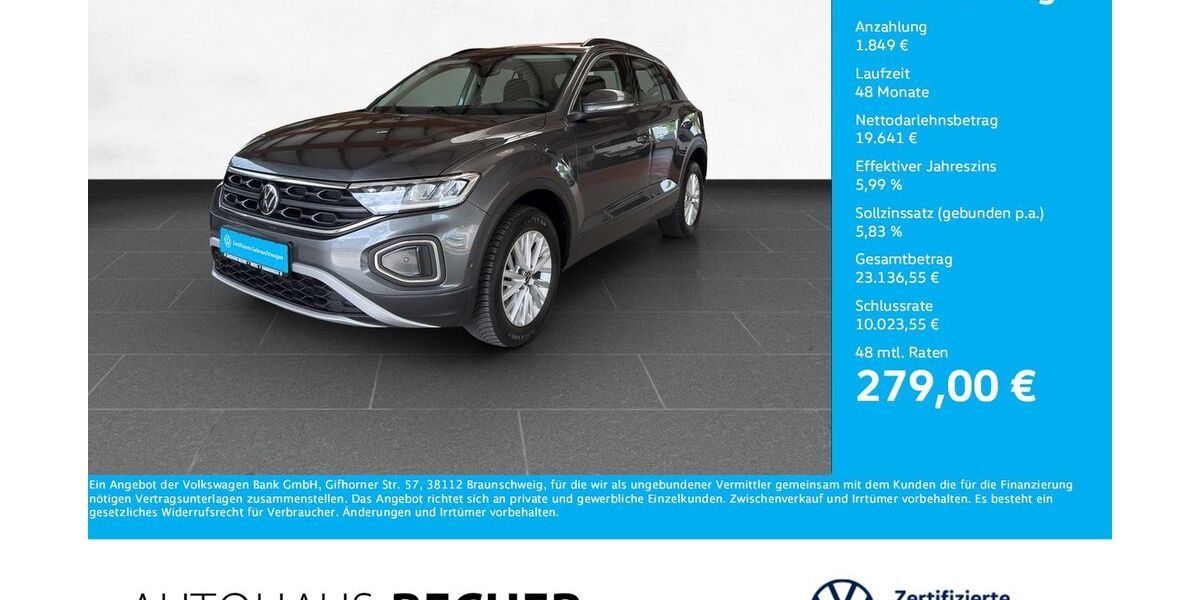 VW T-Roc 39.083 km 21.490 &euro; Wesel 46485