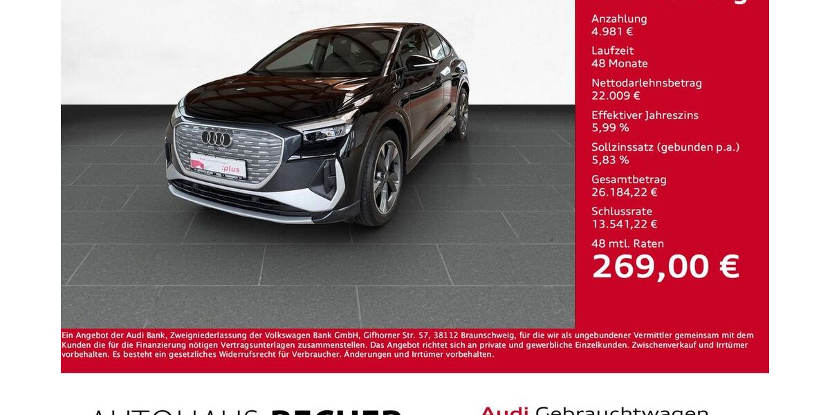 Audi Q4 e-tron 44.306 km 26.990 &euro; Wesel 46485