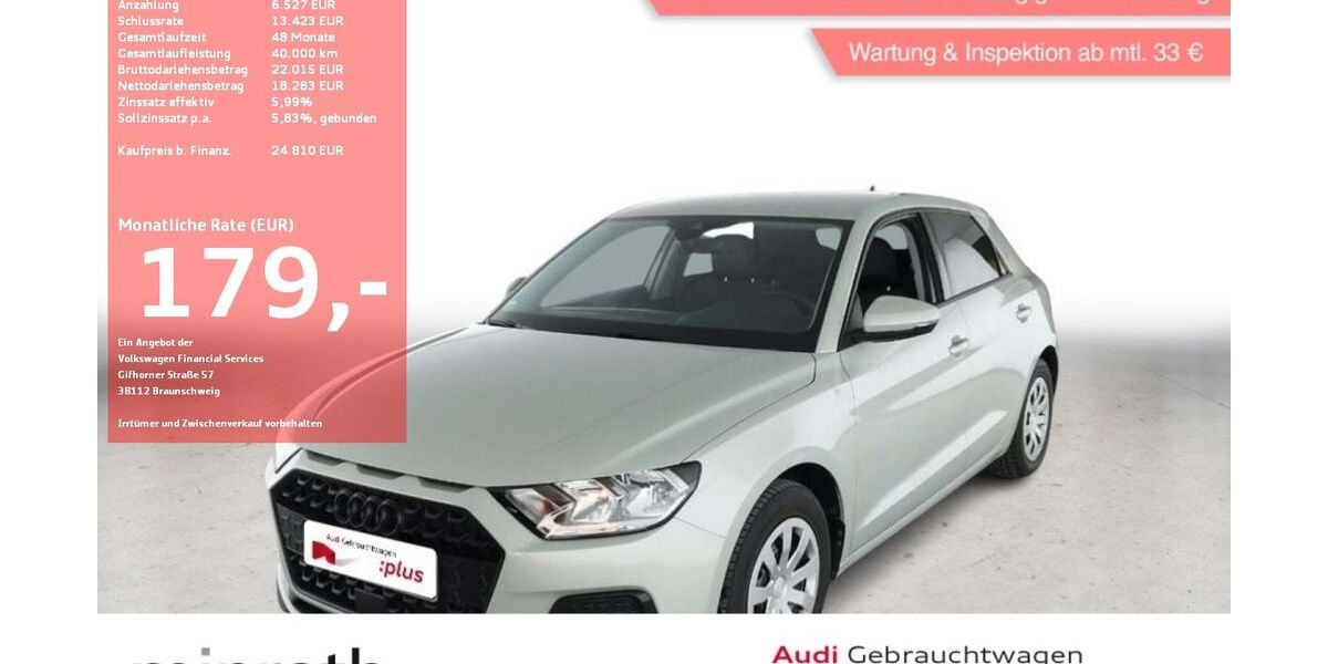 Audi A1 7.421 km 24.310 &euro; Moers-Hülsdonk 47441