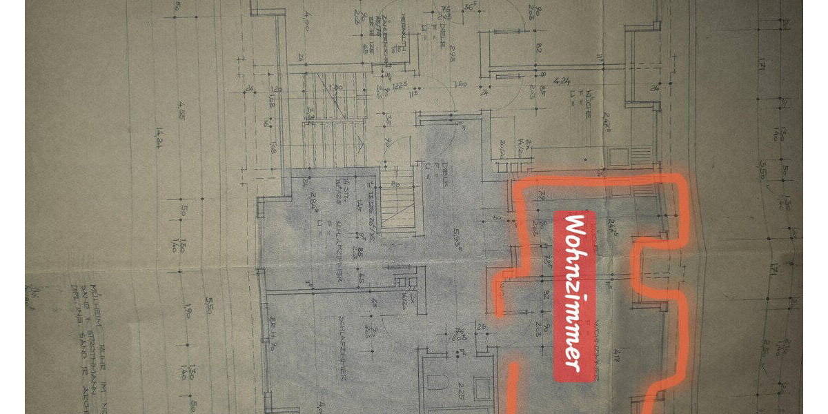 Etagenwohnung Mülheim an der Ruhr Styrum - 5 Zimmer, 105 m&sup2;, 198.000&euro; | Angebot:26789141