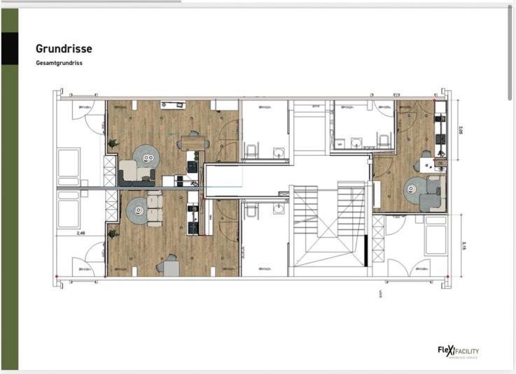Etagenwohnung Duisburg Rheinhausen - 1.5 Zimmer, 50 m&sup2;, 875&euro; | Angebot:26633211