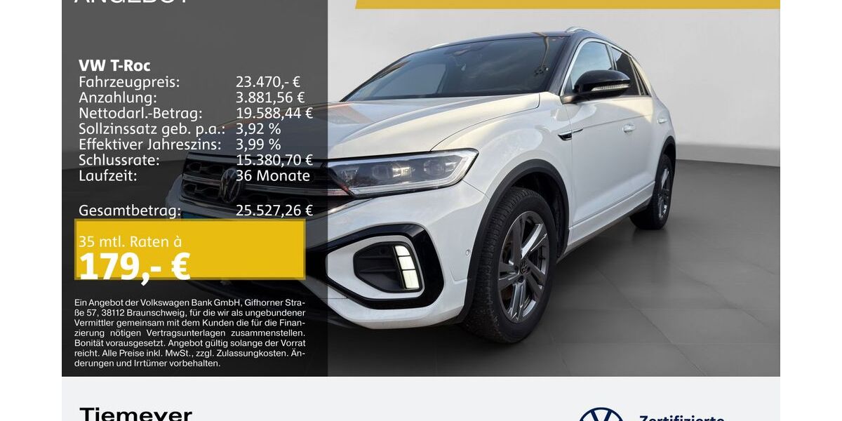 VW T-Roc 75.689 km 23.470 &euro; Duisburg 47059