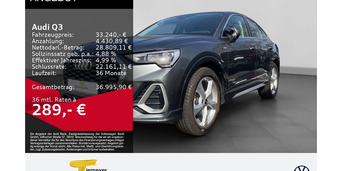 Audi Q3 52.447 km 33.240 &euro; Bochum 44892