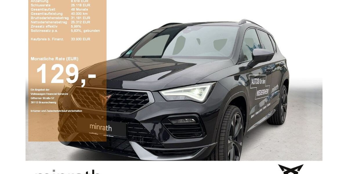 Cupra Ateca 3.750 km 35.949 &euro; Moers-Hülsdonk 47441