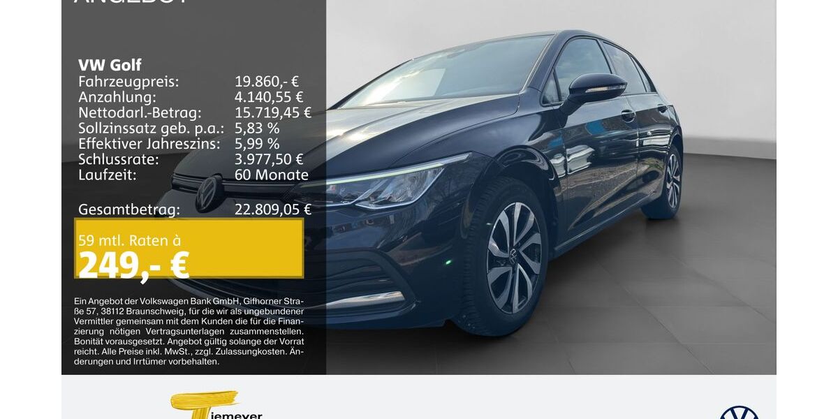 VW Golf 76.002 km 19.860 &euro; Duisburg 47059