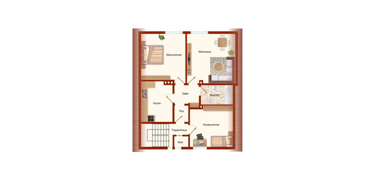 Provisionsfrei* Neu! Geräumiges, solides 2-FH mit Keller in Top Lage !!! - Zweifamilienhaus Wesel Obrighoven-Lackhausen | Angebot:25566115