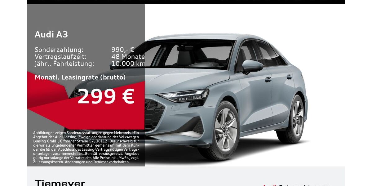 Audi A3 13.849 km 31.990 &euro; Dorsten 46284