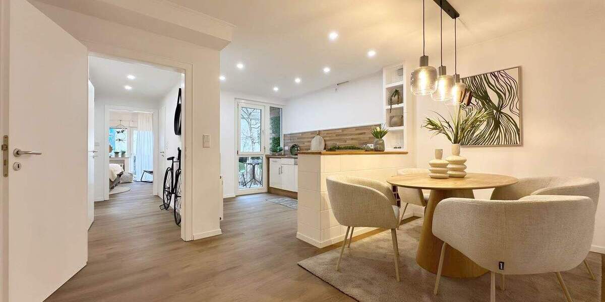 Etagenwohnung Duisburg Alt-Homberg - 3 Zimmer, 90 m&sup2;, 169.000&euro; | Angebot:25774429